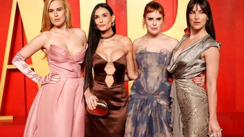 Demi Moore and All 3 of Her Daughters Make Rare Appearance at the 2024 Vanity Fair Oscars After-Party